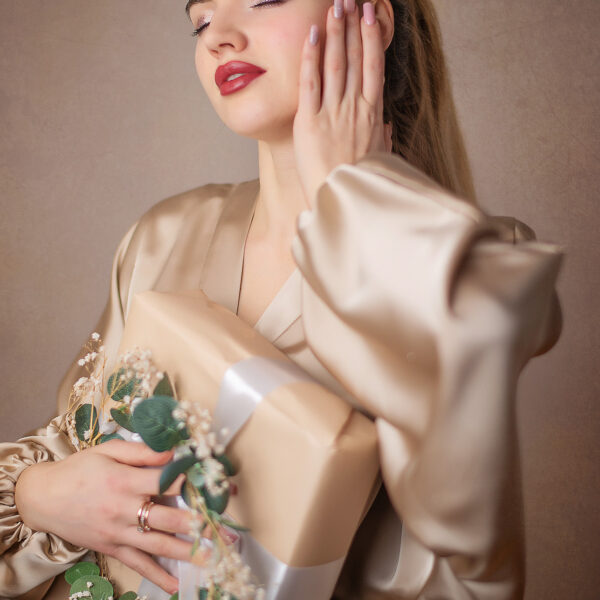 kobiecy portret w studio – sesja portretowa Warszawa